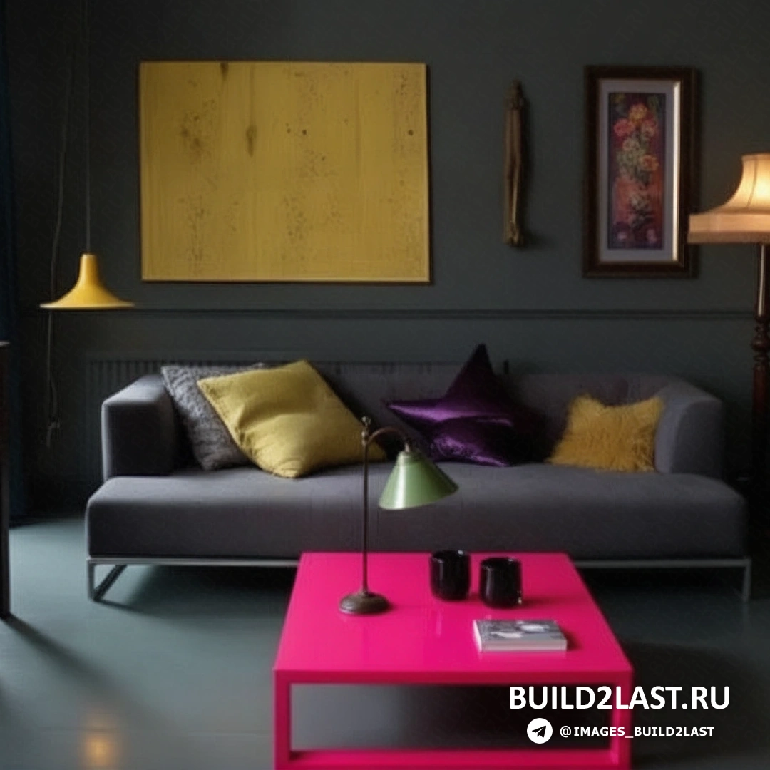 Черная кухня с глянцевыми фасадами и встроенной техникой